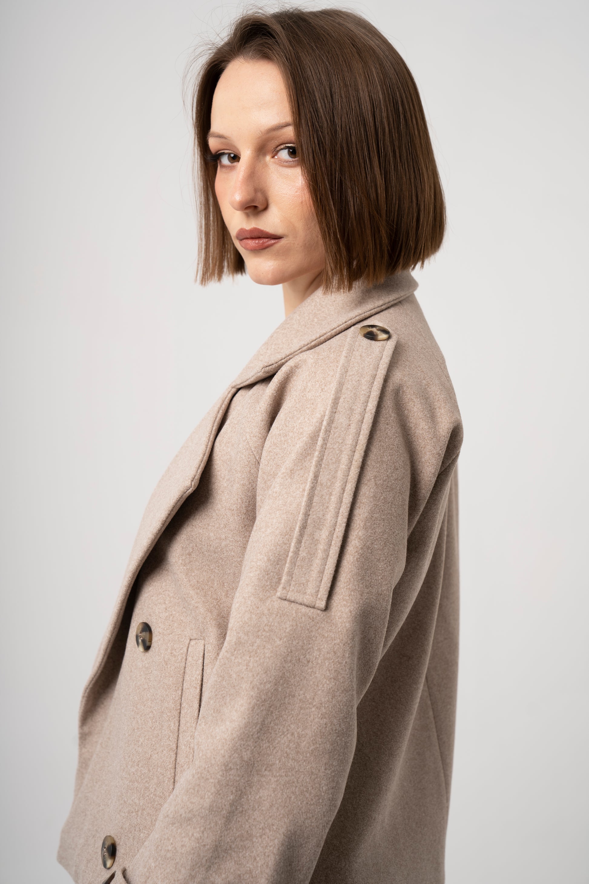 Sélène Jacket in Beige