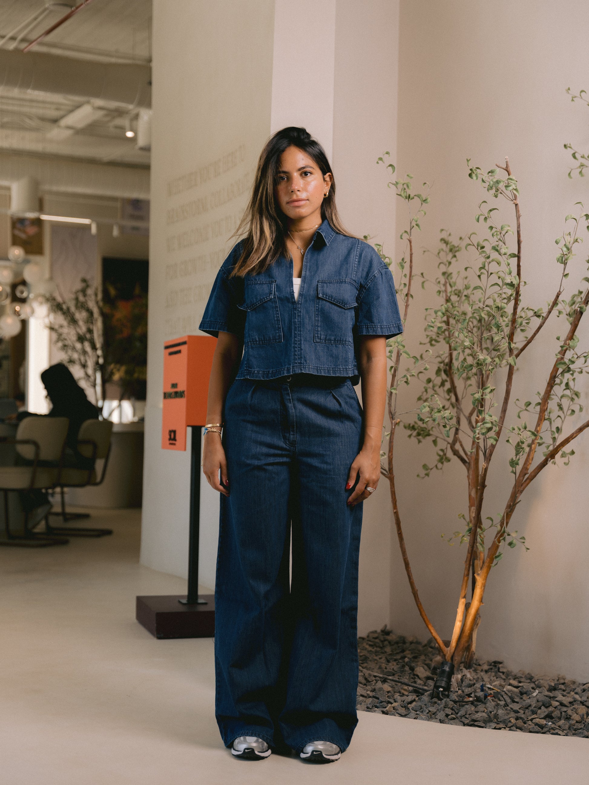 The City Denim Polo T-shirt