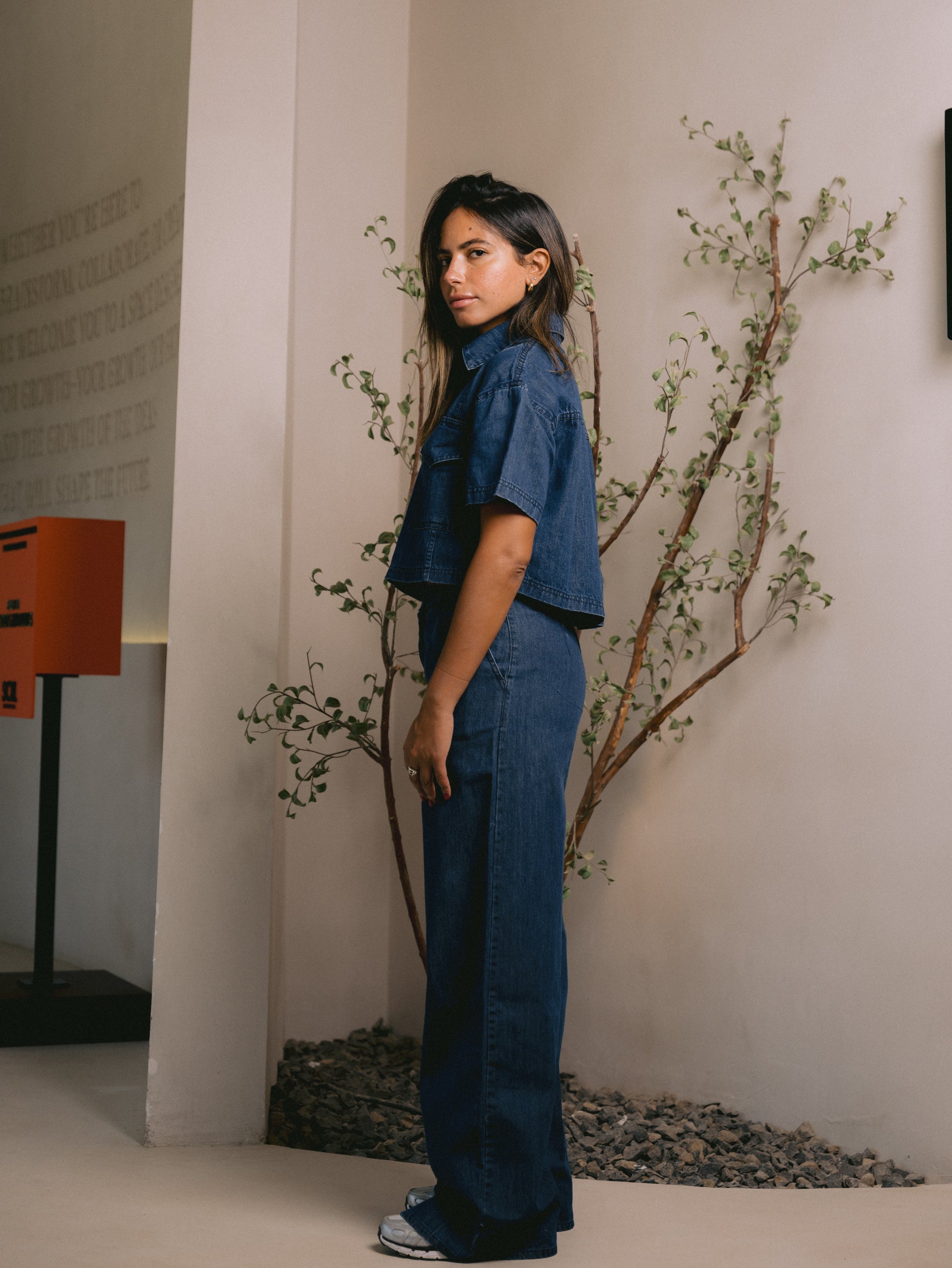 The City Denim Polo T-shirt
