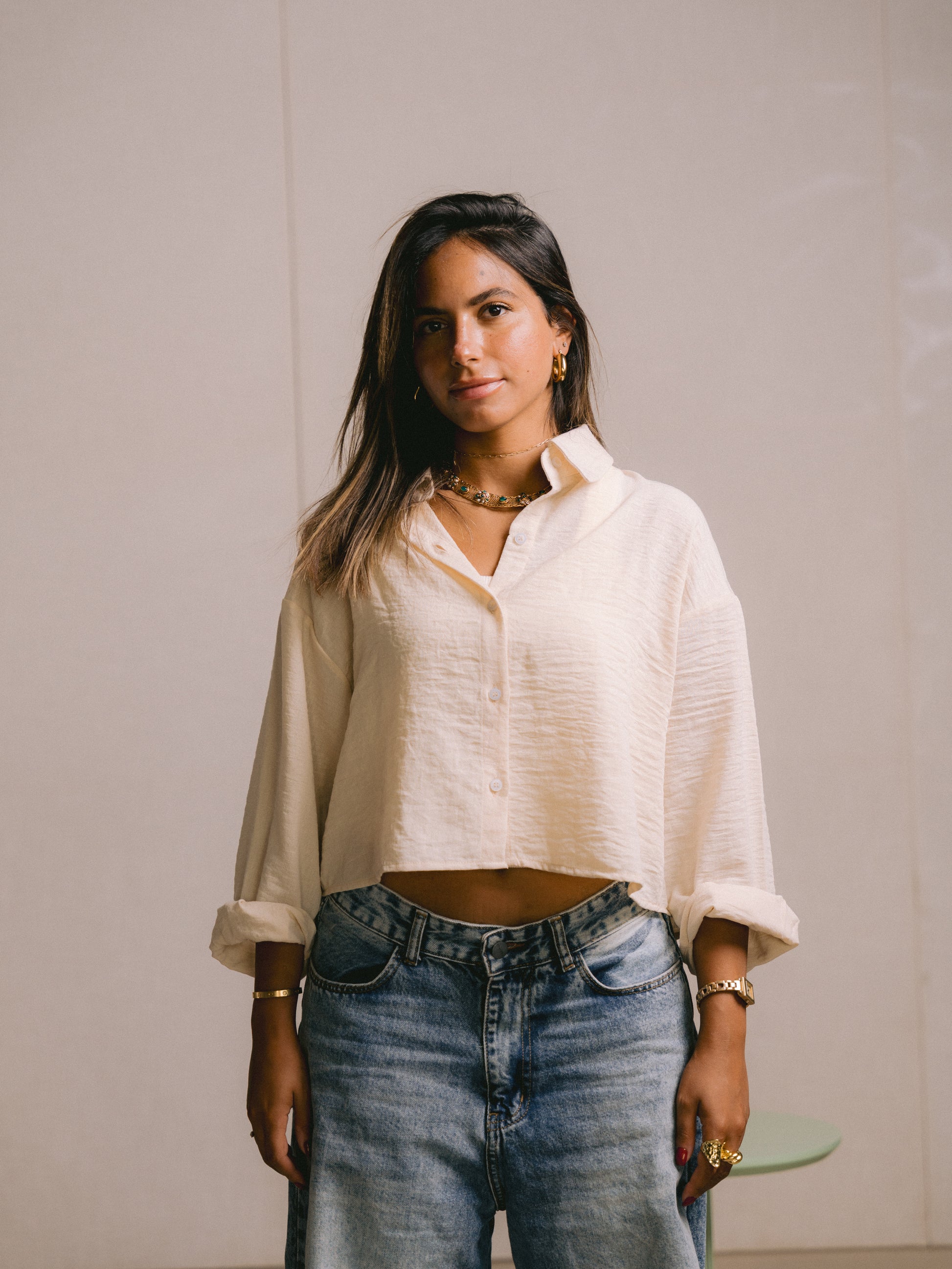 Cream Riviera Shirt