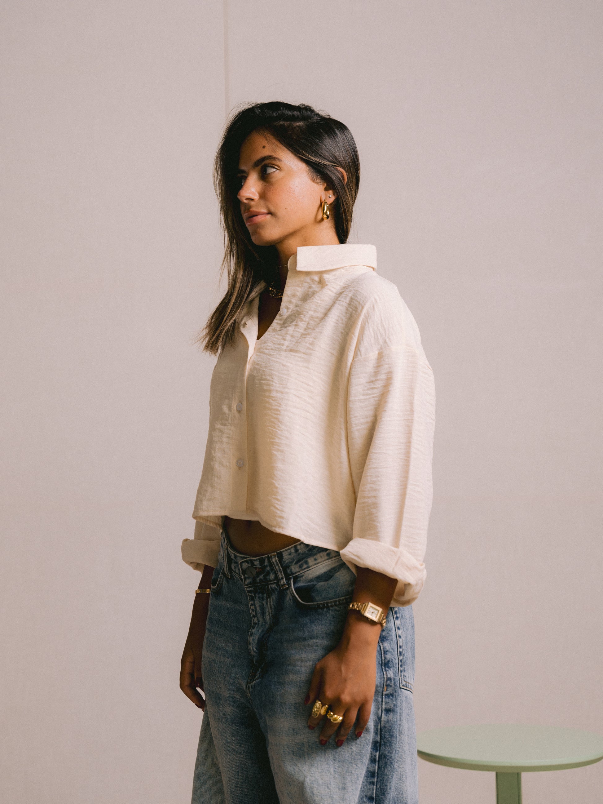 Cream Riviera Shirt