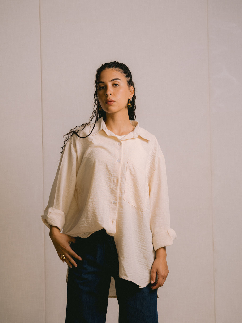 Cream Nomad Shirt