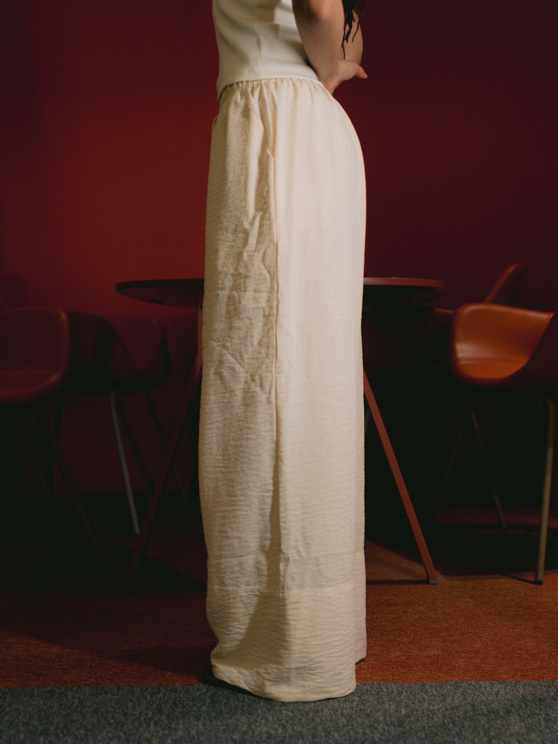Cream Riviera Pants