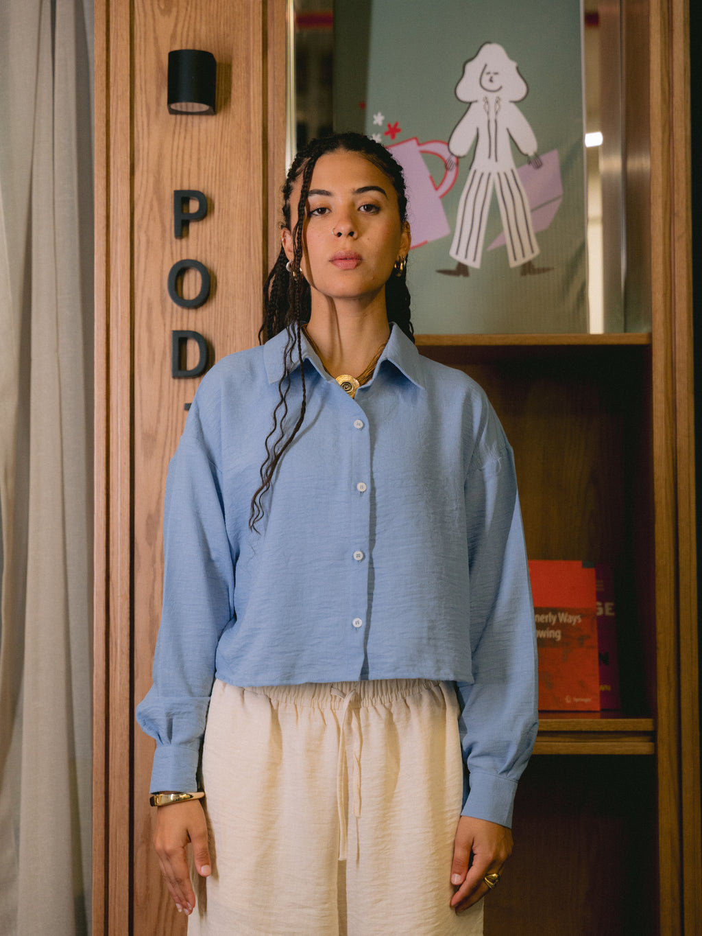 Baby Blue Riviera Shirt