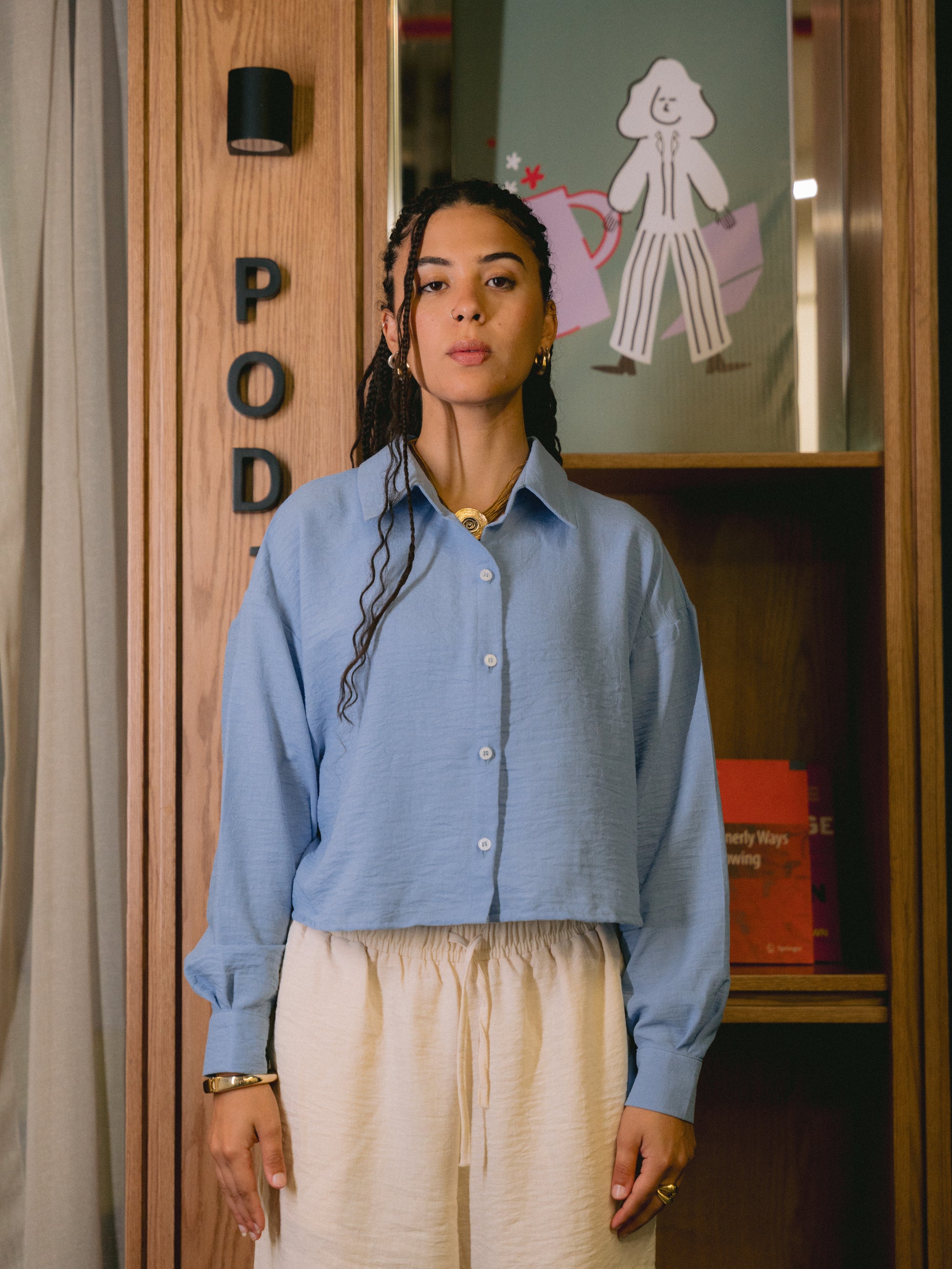 Baby Blue Riviera Shirt