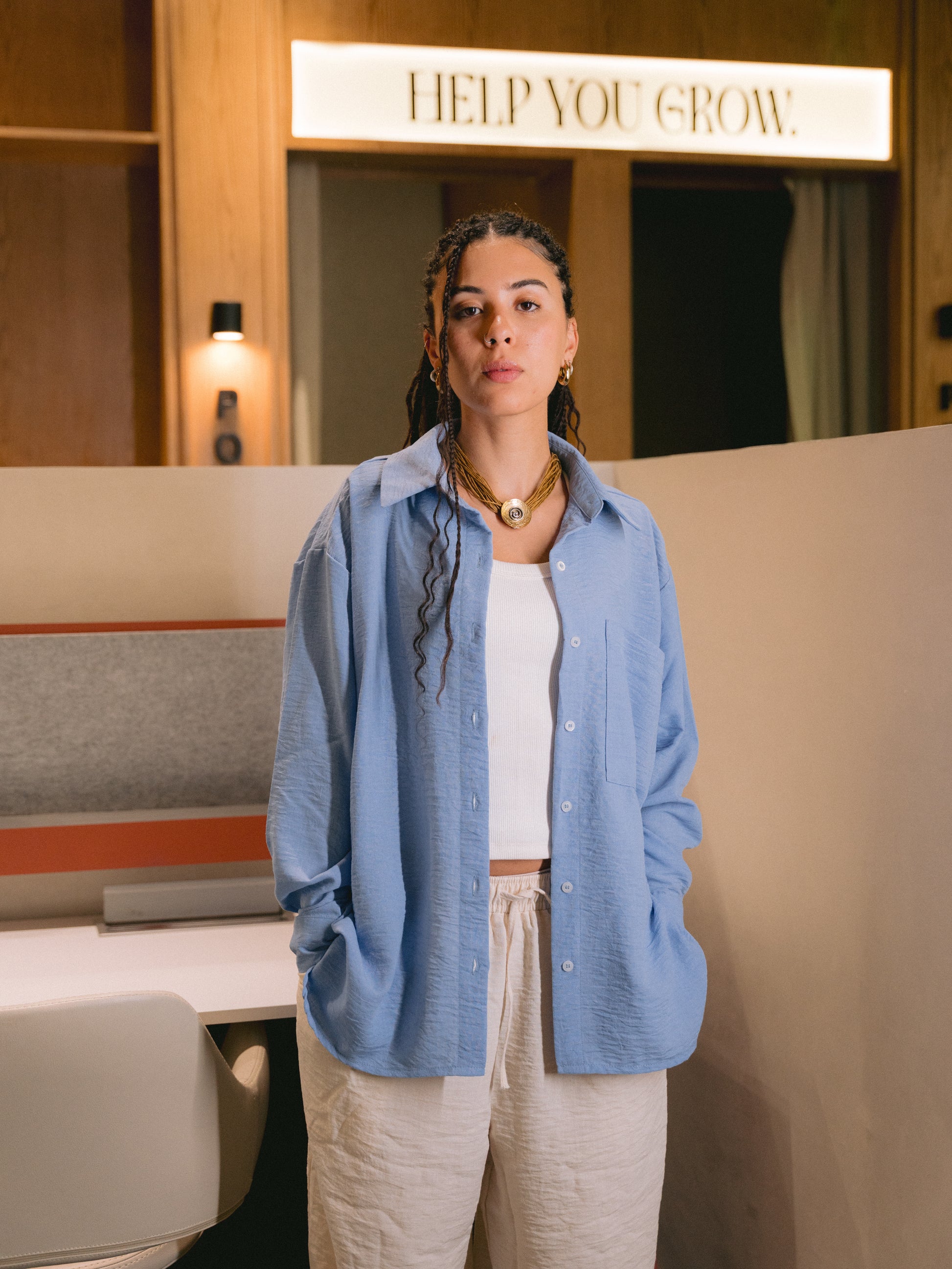 Baby Blue Nomad Shirt