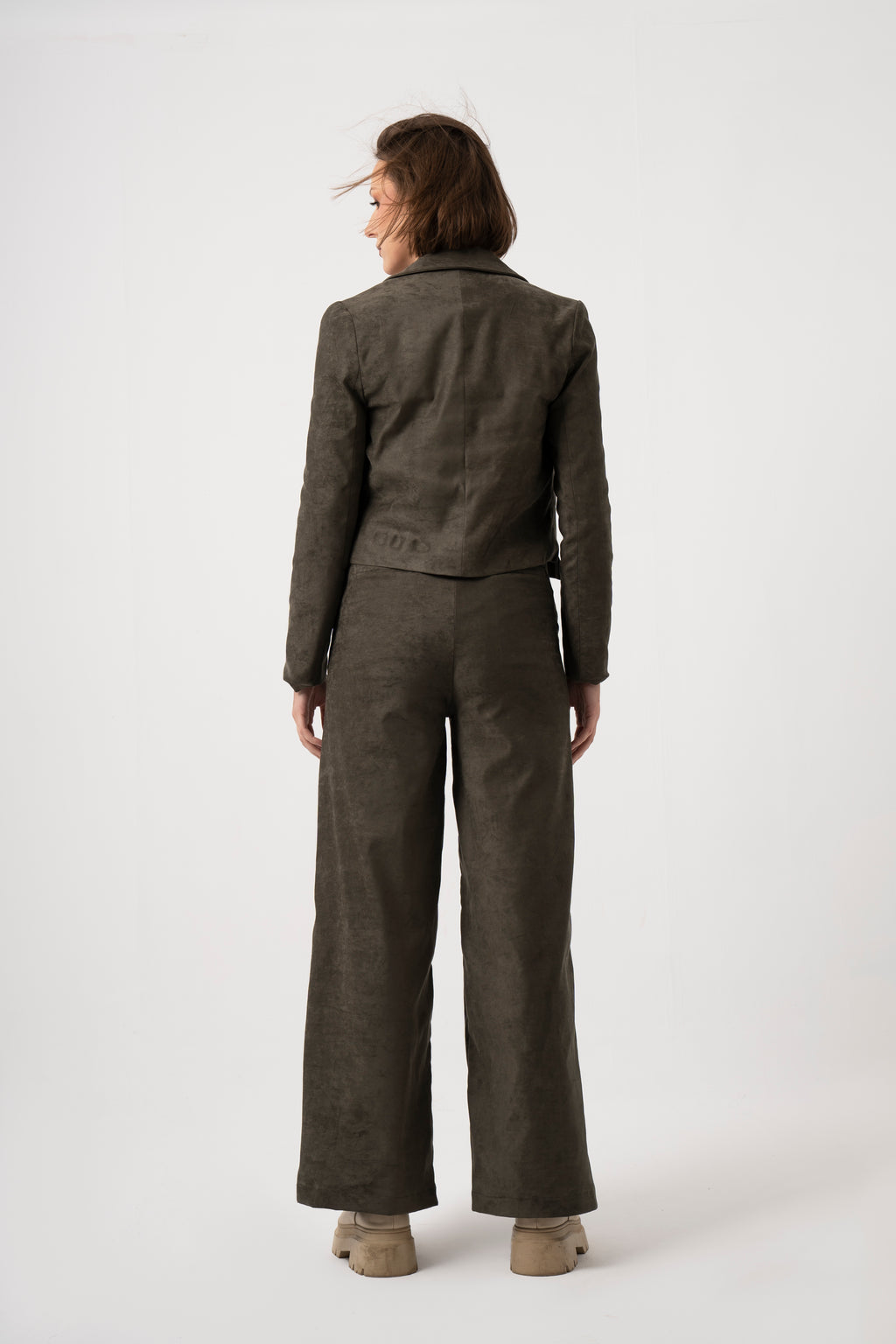 Lumière Pants in Olive Green