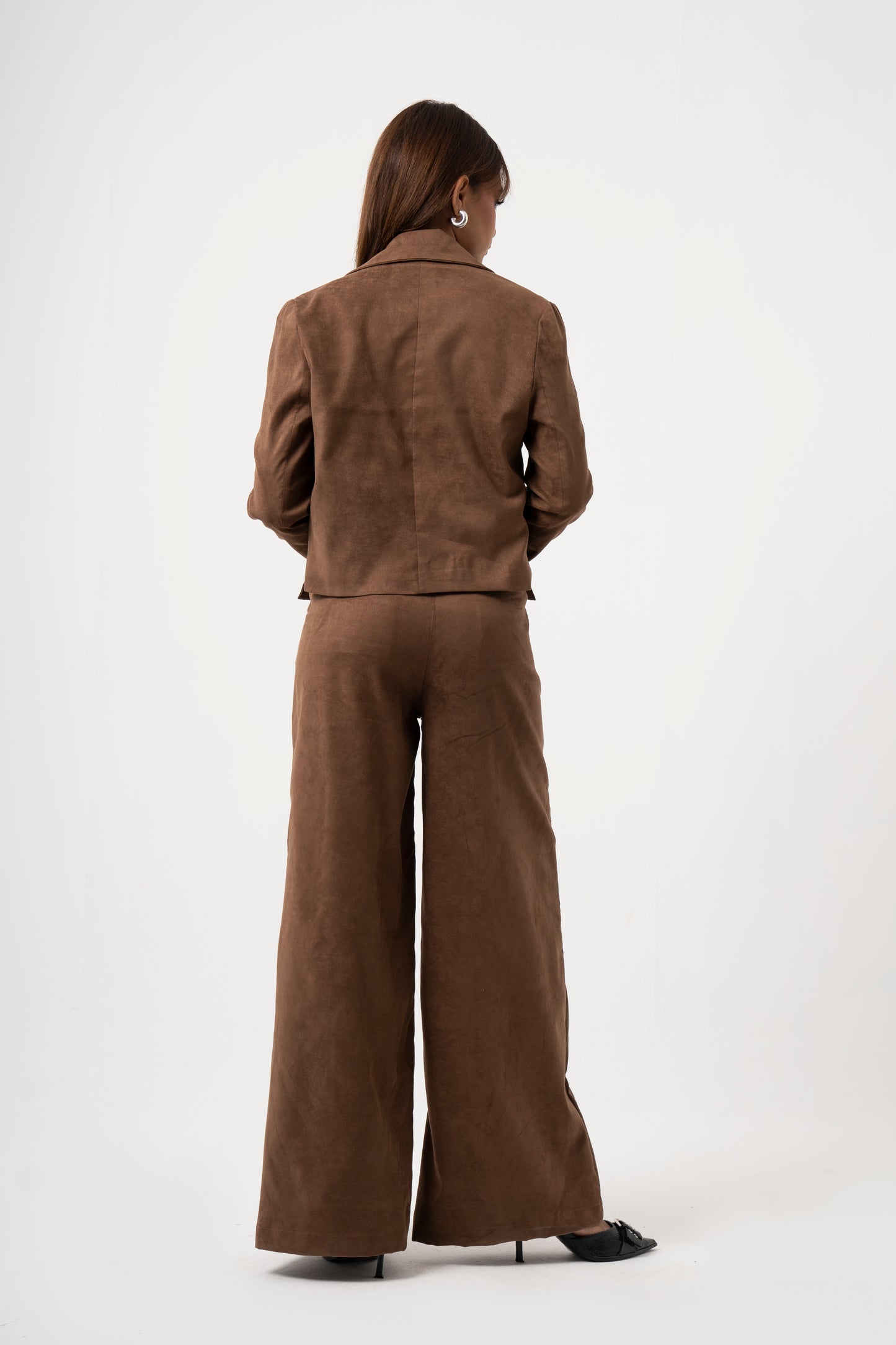 Brown Suede Pants