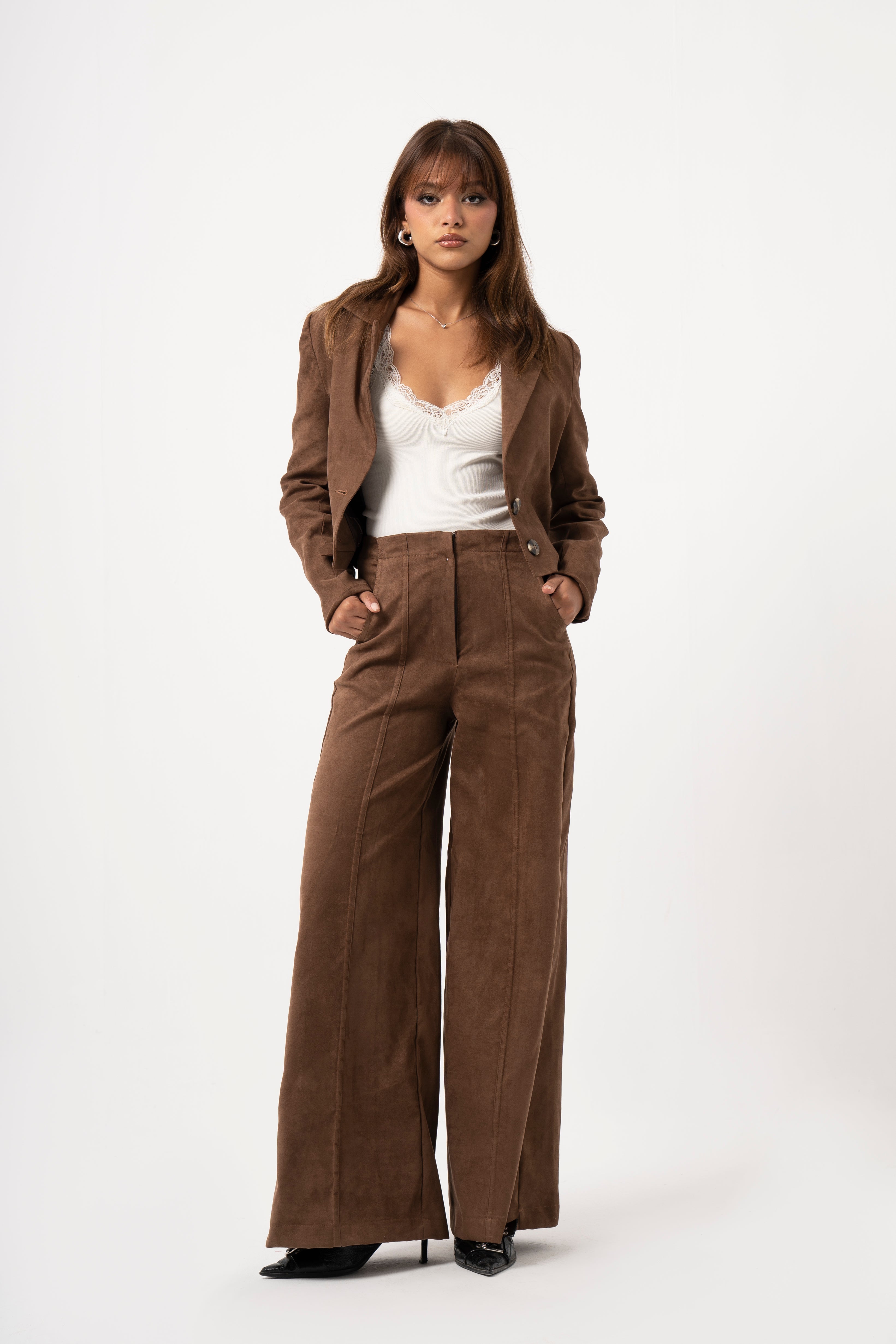 Lumière Blazer in Brown