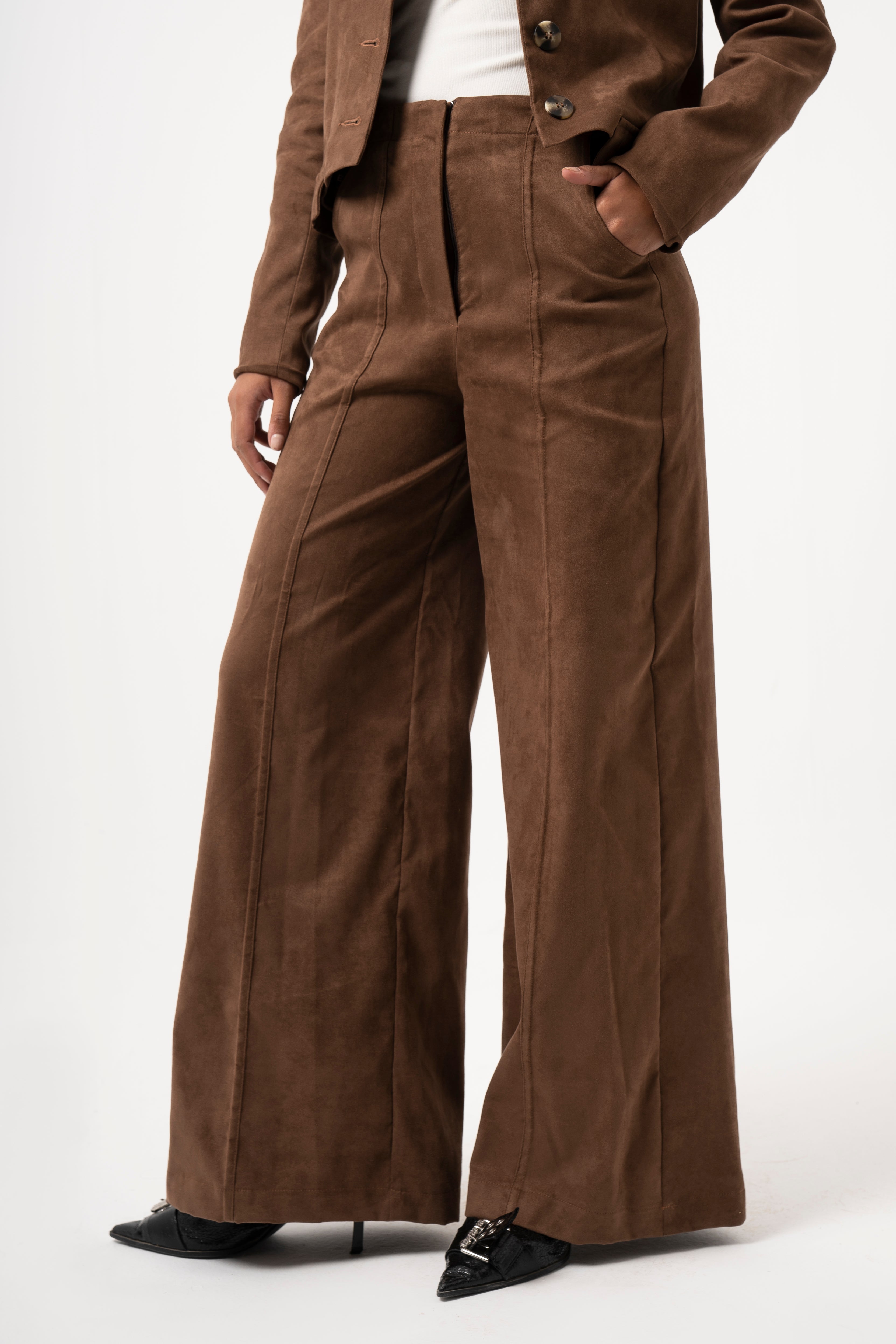 Lumière Pants in Brown