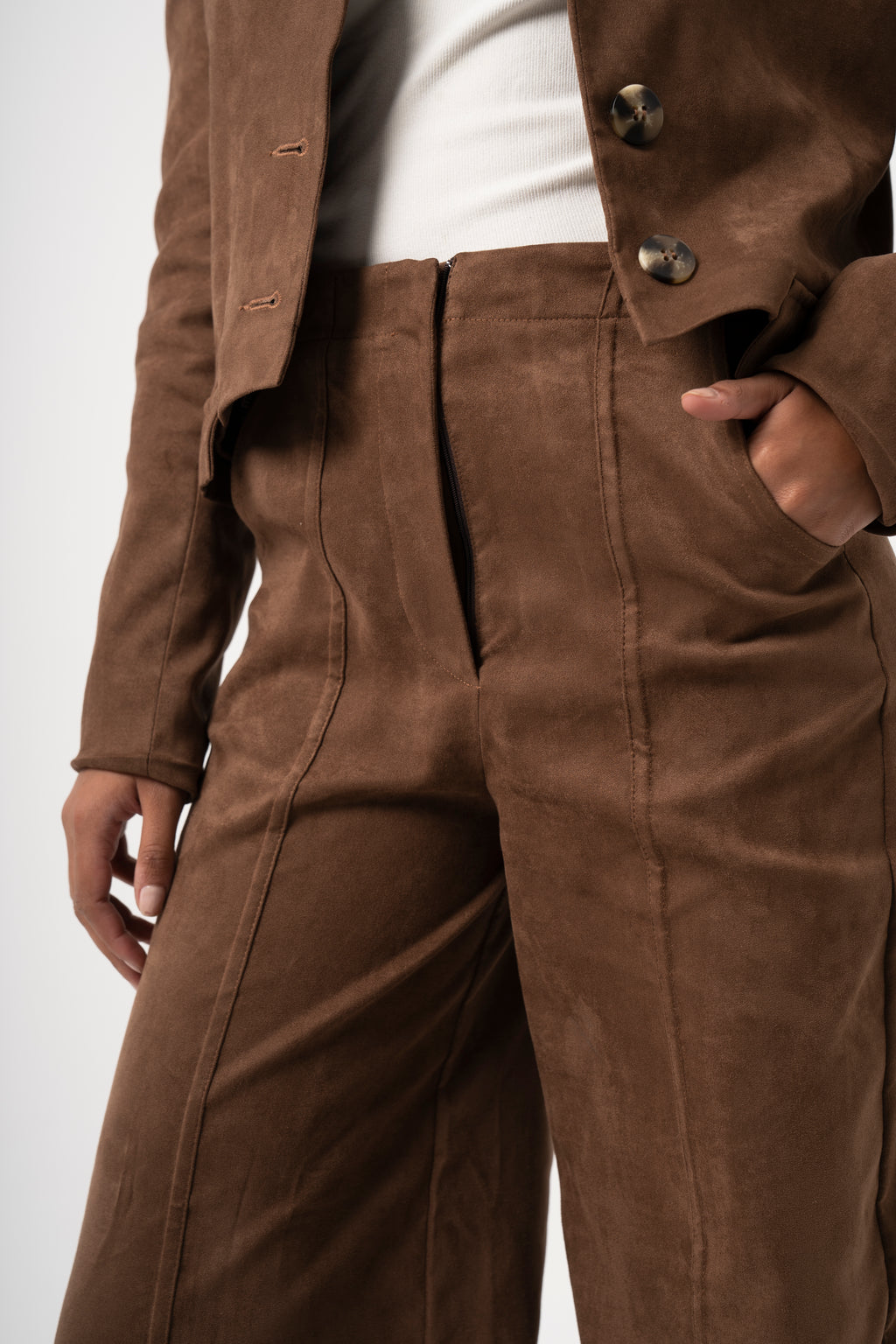 Lumière Pants in Brown