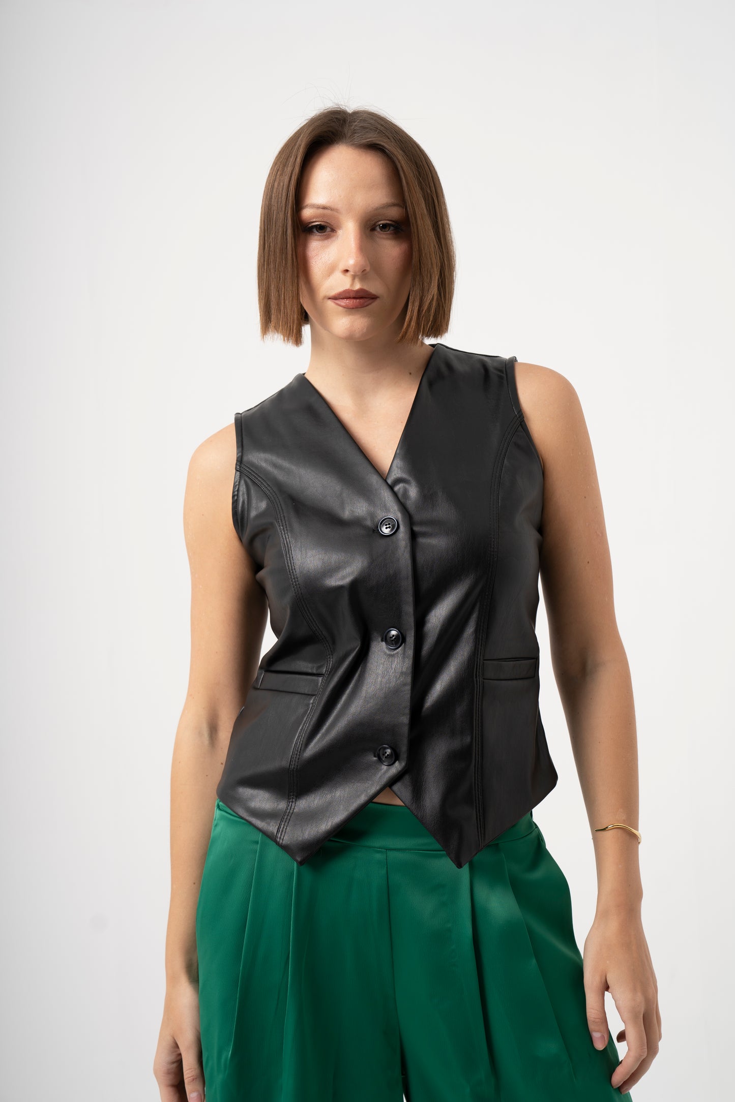 Leather Vest