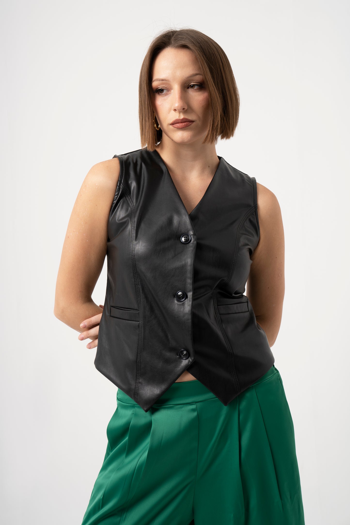 Leather Vest