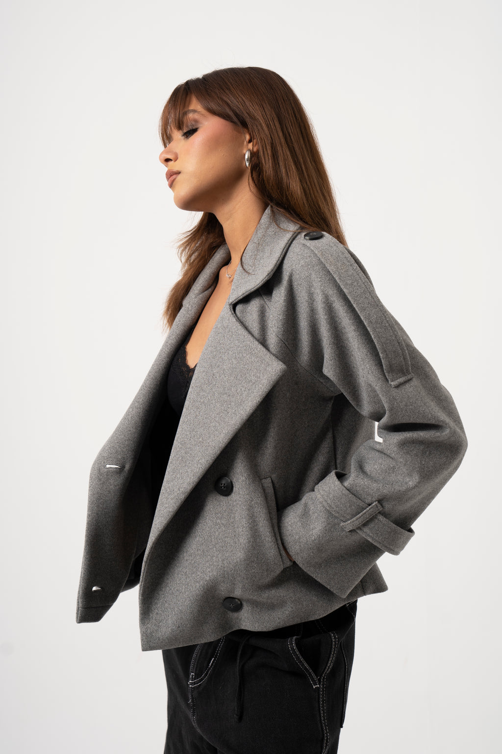 Sélène Jacket in Grey