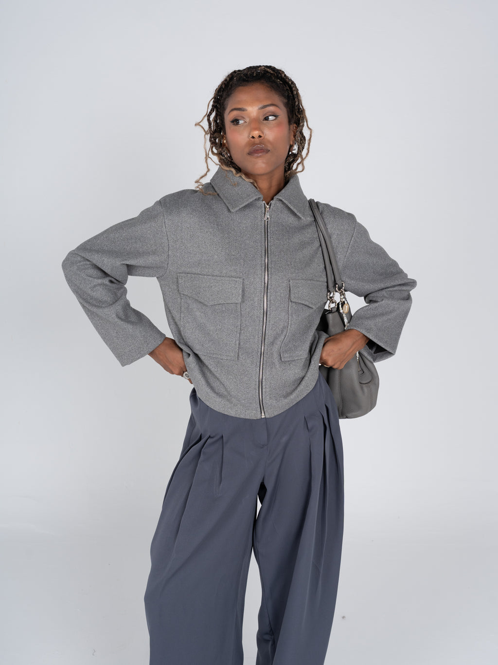 The Essential Grey Jacket