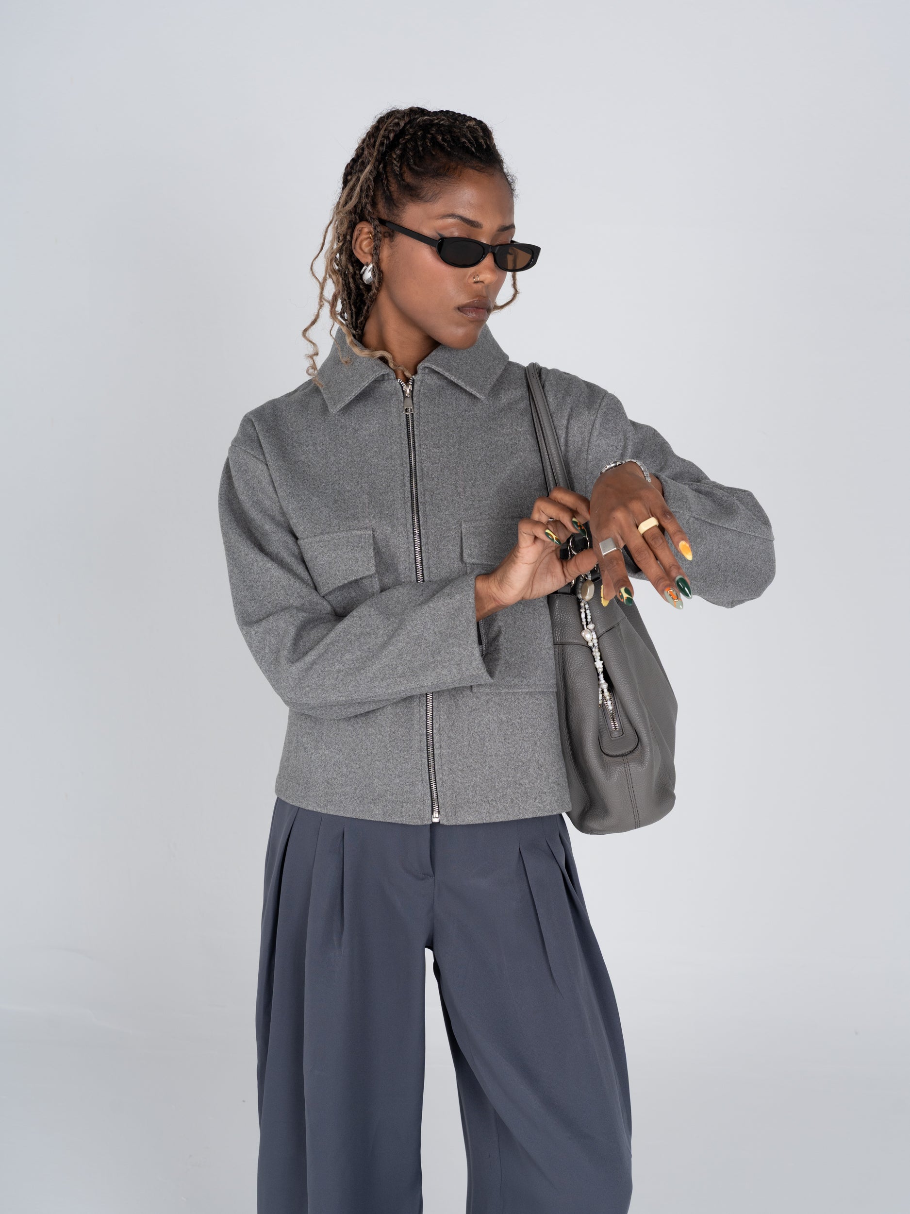 The Essential Grey Jacket