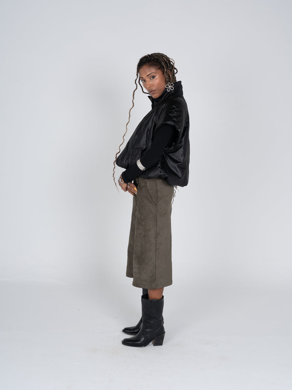 Bermuda Olive Shorts