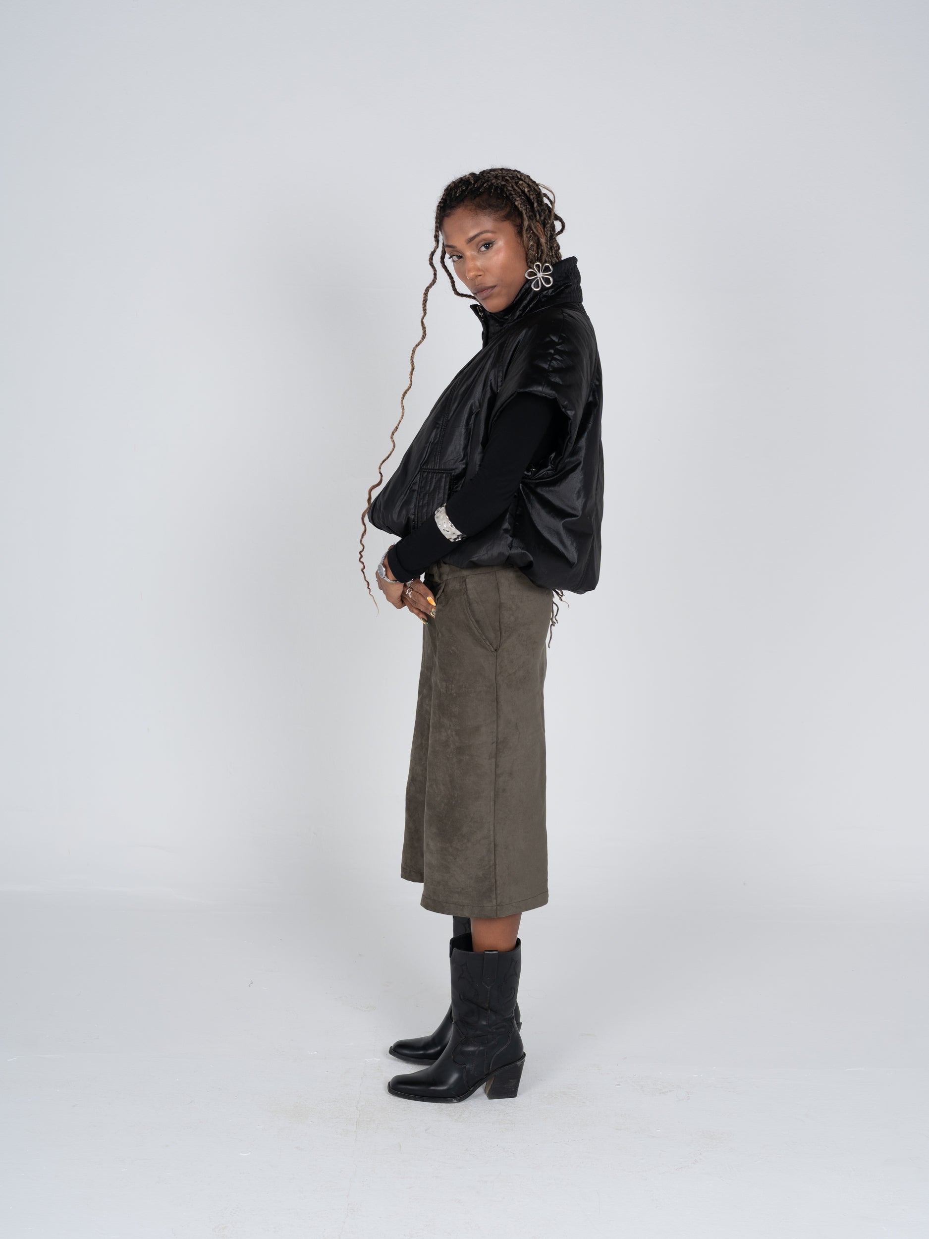 Bermuda Olive Shorts