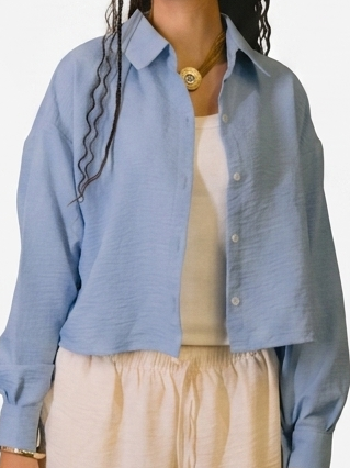 Baby Blue Riviera Shirt