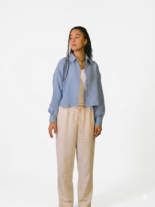 Baby Blue Riviera Shirt